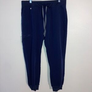 Figs - Navy Petite Large ZAMORA JOGGER Scrub Pants